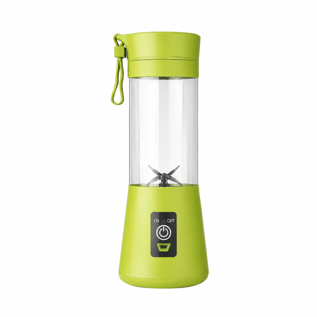 Portable Electric Blender | 380ML USB Rechargeable Mini Juicer | Stainless Steel Blades | Personal Smoothie Maker for Shakes, Juice & Protein | Lightweight Travel Blender