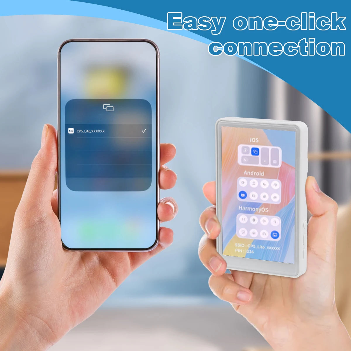 Wireless Magnetic Selfie Screen