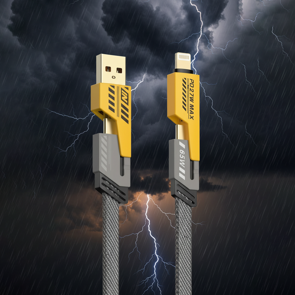 AmpX 2 | 4-in-1 Charging Cable | Fast Charging (Copy)