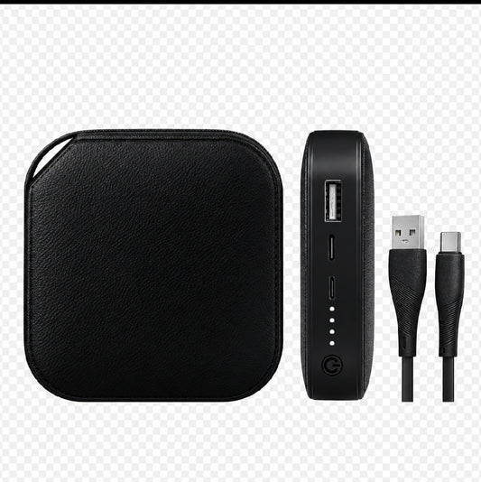 10000mAh Mini Power Bank | 10W Fast Charging | PD 3.0 & QC 3.0 | Ultra-Compact Pocket Size | Type-C Input/Output | LED Battery Indicator | Compatible with Android & iPhone - CG