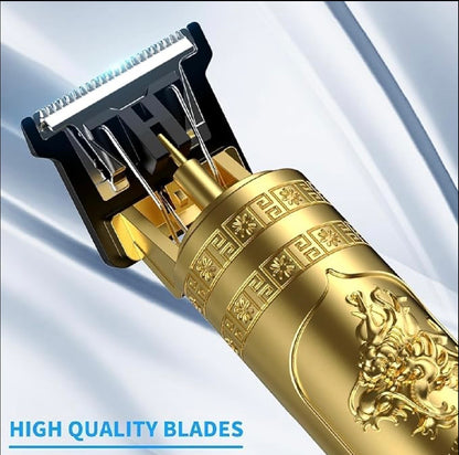 T9 Vintage Professional Hair Trimmer for Men – Golden - CG