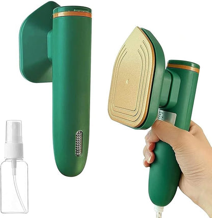 Portable Handheld Steam Iron Machine for Clothes | Mini Travel Garment Steamer | Wet &amp; Dry Ironing | Wrinkle Remover for Home &amp; Travel