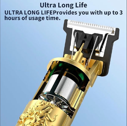 T9 Vintage Professional Hair Trimmer for Men – Golden - CG