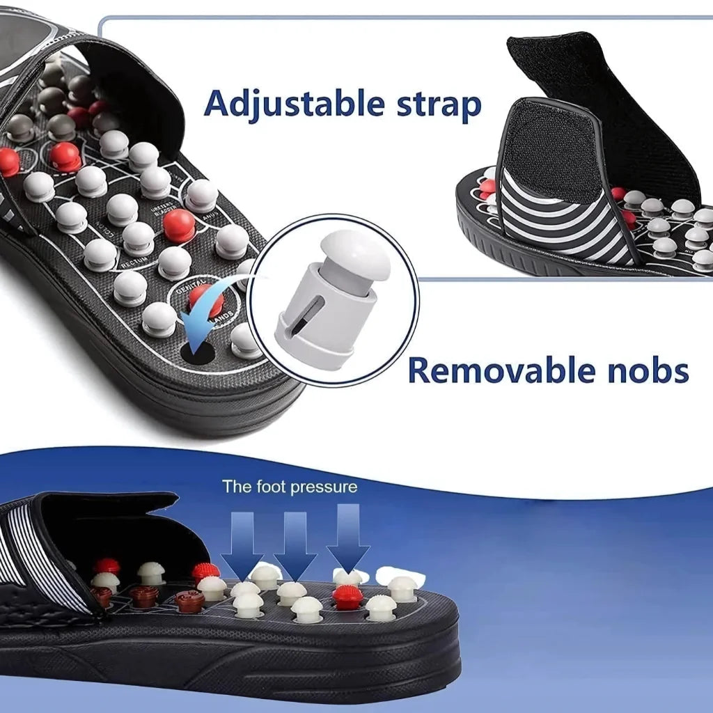 Acupressure Yoga Slippers | Yoga Paduka | Full Body Blood Circulation & Foot Massage (Copy)