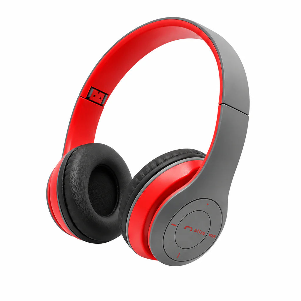 Foldable Wireless Bluetooth Headphones with Built-In Microphone – Stereo Sound | 5 Colors Available