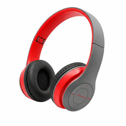 Foldable Wireless Bluetooth Headphones with Built-In Microphone – Stereo Sound | 5 Colors Available