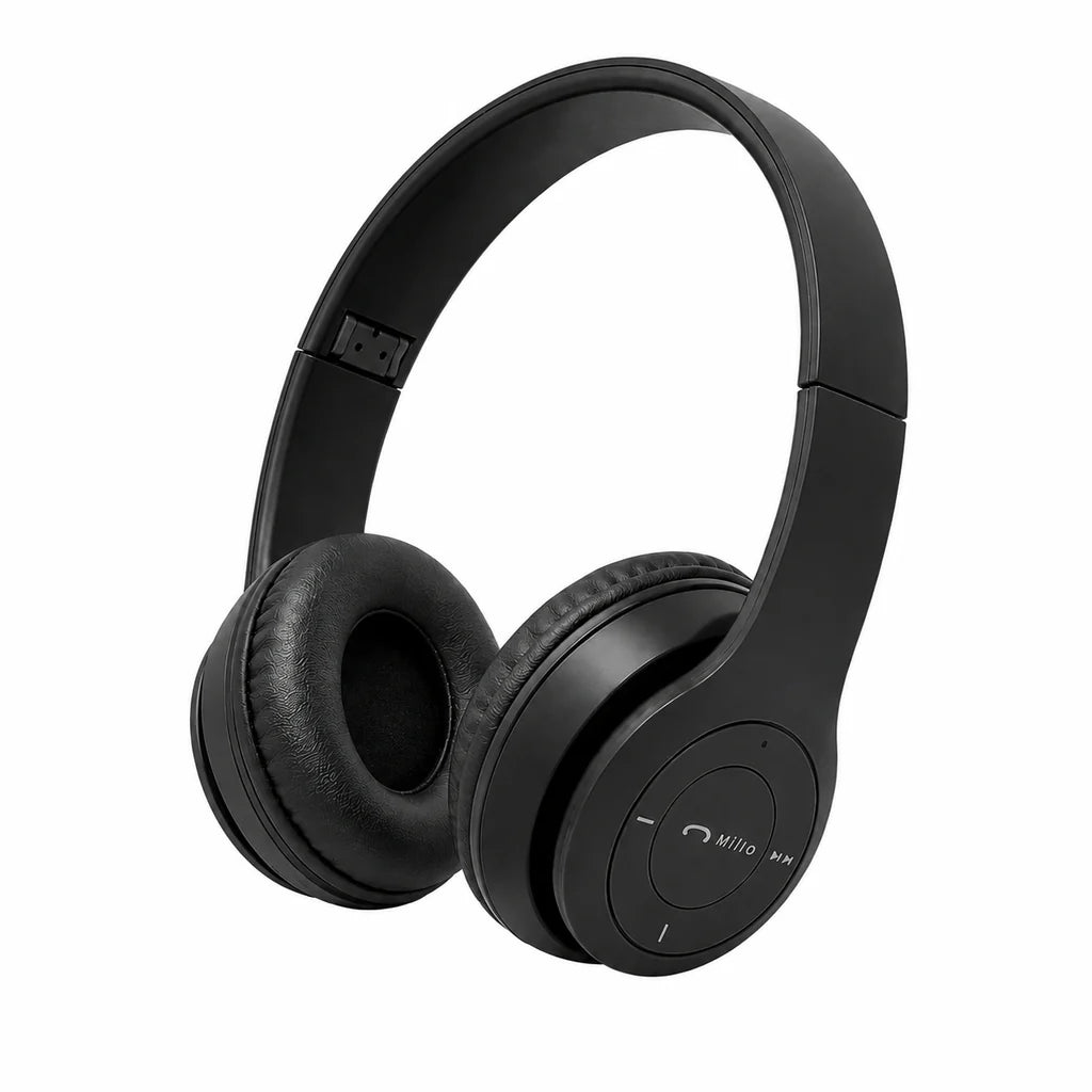 Foldable Wireless Bluetooth Headphones with Built-In Microphone – Stereo Sound | 5 Colors Available