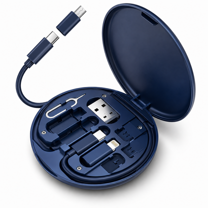 8-in-1 Fast Charging Cable Kit -USB-C, Lightning & Micro USB - ZOP