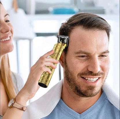 T9 Vintage Professional Hair Trimmer for Men – Golden - CG