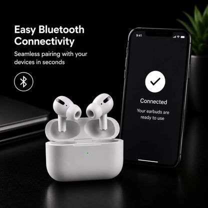 True Wireless Bluetooth Earbuds | Vytron Airdopes | Deep Bass Sound | Bluetooth 5.0 | Touch Controls | IPX4 Water Resistance | Built-In Mic-CG