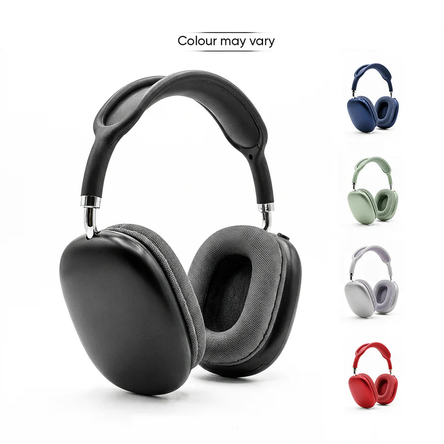 AuraX Headphones | P9 Wireless Bluetooth Headphones with Deep Bass & Noise Isolation | Over-Ear Foldable Design | 5 Color Options Available