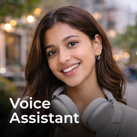 AuraX | P9 Wireless Bluetooth Headphones with Deep Bass & Noise Isolation | Over-Ear Foldable Design