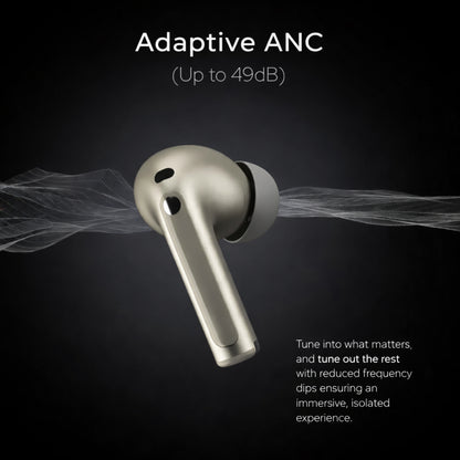 BudX | MasterBuds | Bluetooth Wireless Earbuds | Fast Pairing | Noise Isolation Mic | Portable Charging Case