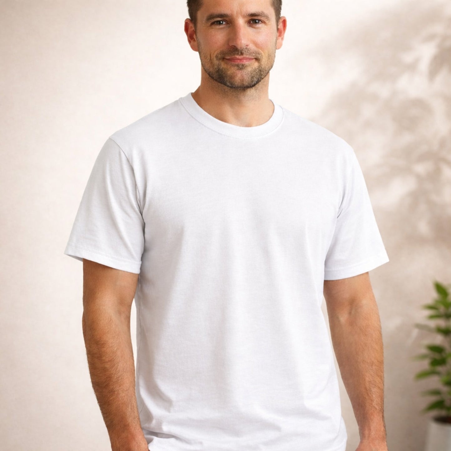 Pack of 3 Men’s Cotton T-Shirts | 135 GSM | White, Melange Grey & Black | Soft Summer Comfort | Regular Fit