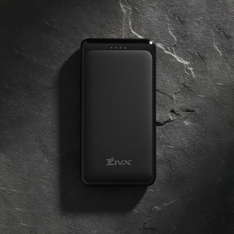 FuelX | 10000mAh Power Bank | Portable Slim Design | Dual USB Output Type-C Micro (Input & Output) | Lithium Polymer Battery | Compatible with iPhone, Samsung & All Smartphones