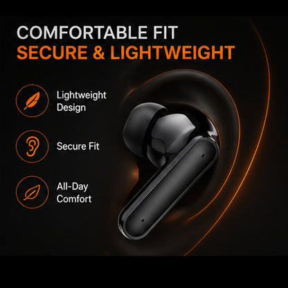Wireless TWS Gaming Earbuds with Bluetooth 5.3, Deep Bass Sound, HD Calls