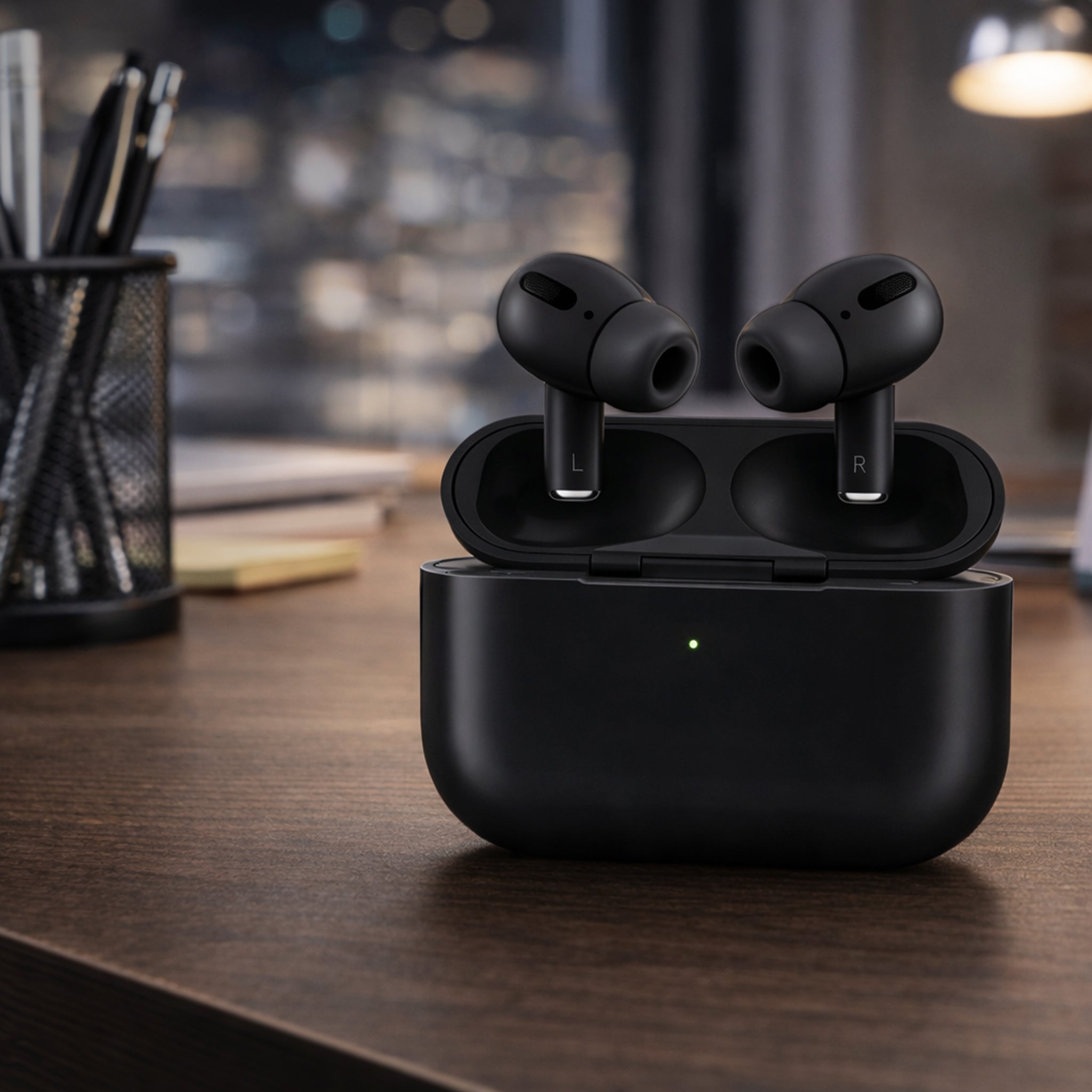 Apple Pod ブラック PodX | Bluetooth Wireless Earbuds | Deep Bass | Airdopes | Black