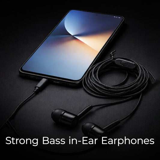 PlugX – Wired In-Ear Earphones with Mic