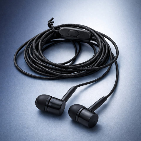 PlugX – Wired In-Ear Earphones with Mic