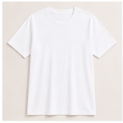 Men's Classic Cotton T-Shirt | 100% Cotton | 135 GSM Lightweight Fabric | Regular Fit | Soft & Breathable Everyday Wear (Copy)